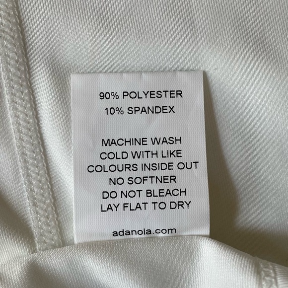 NWT, Adanola Racerback Tank Top, White, Medium - Picture 11 of 11